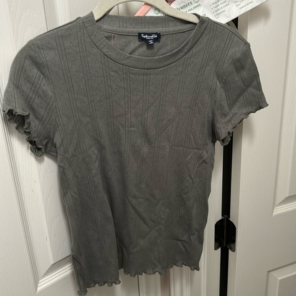 Pointelle Tee